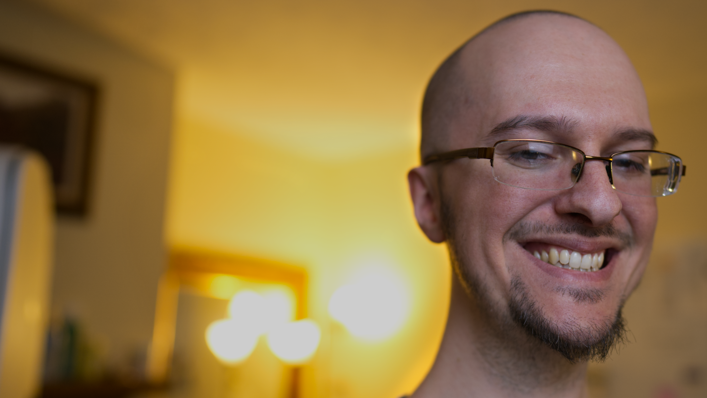 Steven Shannon, also known as Doof, in the studio